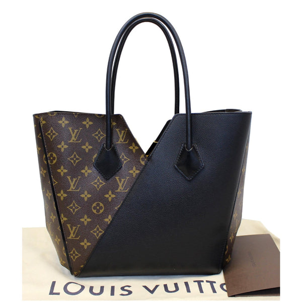 LOUIS VUITTON Kimono Monogram Calfskin Tote Bag Black