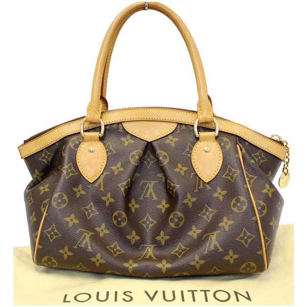 LOUIS VUITTON Tivoli PM Monogram Canvas Shoulder Bag Brown