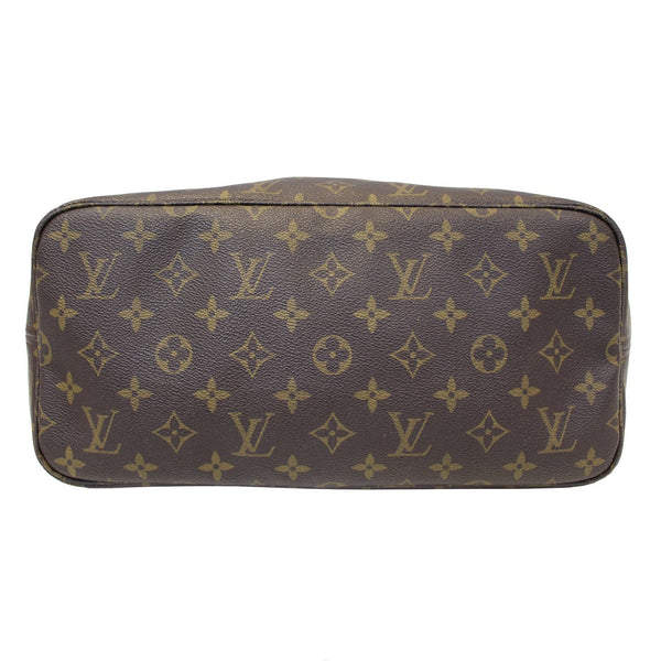LOUIS VUITTON Neverfull MM Monogram Canvas Brown Tote Bag