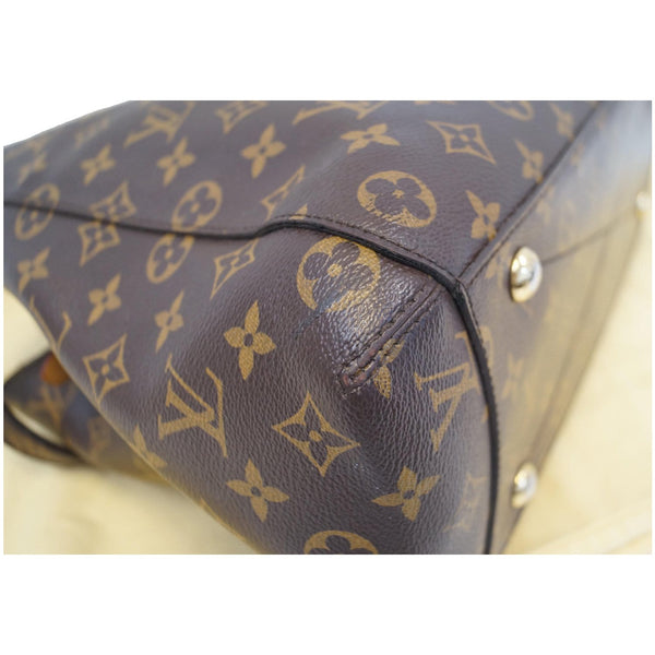 LOUIS VUITTON Montaigne GM Monogram Canvas Shoulder Bag Brown