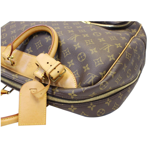 Louis Vuitton Evasion Monogram Canvas travel Bag - side view