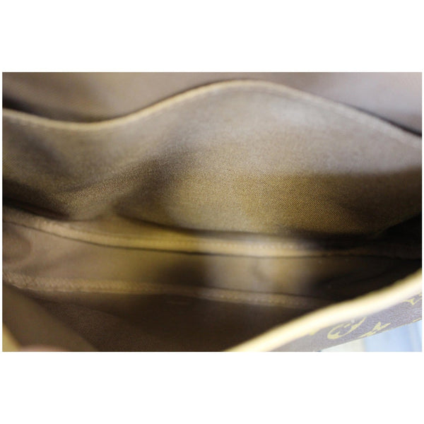 LOUIS VUITTON Saumur 30 Monogram Canvas Shoulder Bag Brown-US