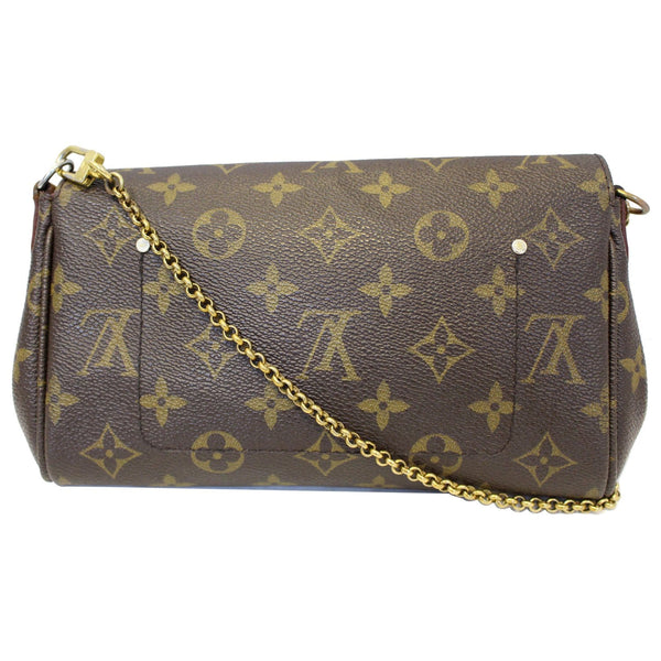 Louis Vuitton Favorite PM Monogram Canvas Bag - back view