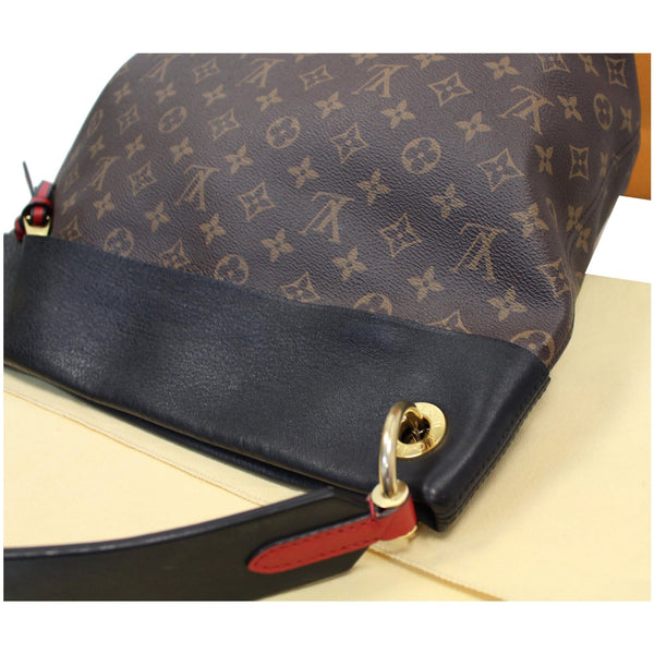 Louis Vuitton Tuileries Monogram Canvas Hobo Bag side view