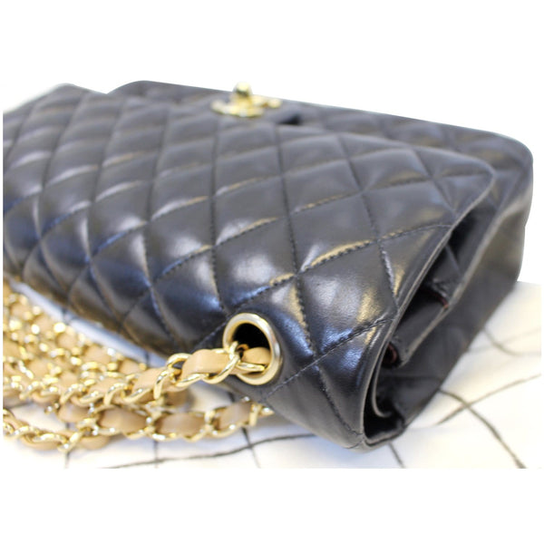 CHANEL Classic Jumbo Quilted Lambskin Leather Double Flap Shoulder Bag-US