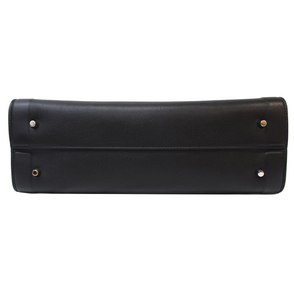 GIVENCHY Shark Medium Calfskin Bicolor Satchel Bag Black/White - 20% OFF