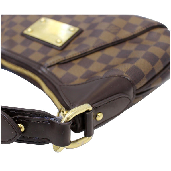 Side View lv Thames PM Damier Ebne Shoulder Bag