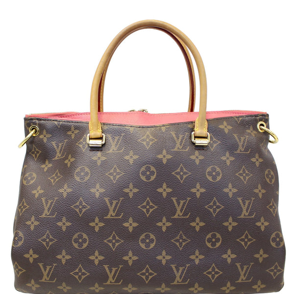 LOUIS VUITTON Pallas Monogram Canvas Shoulder Handbag
