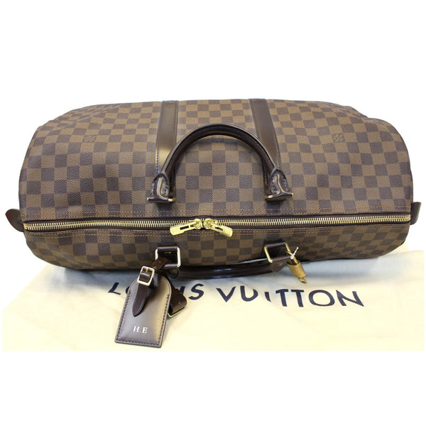 LOUIS VUITTON Keepall 50 Damier Ebene Boston Travel Bag-US