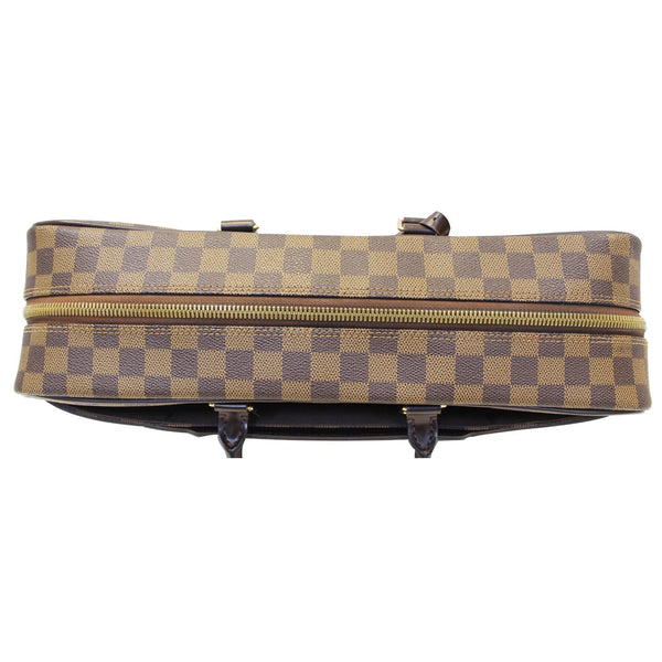 LOUIS VUITTON Porte Documents Voyage GM Damier Ebene Briefcase Bag Brown