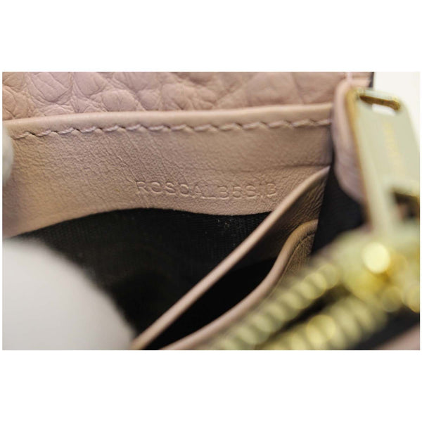 Burberry Clutch Bag | Burberry Small Signature Pink - inside