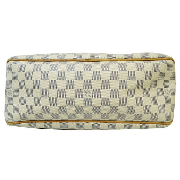 LOUIS VUITTON Delightful MM Damier Azur Hobo Shoulder Bag White