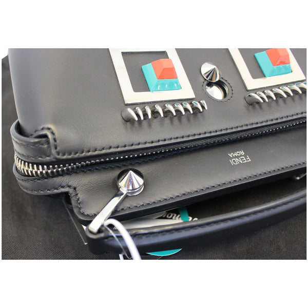 Fendi DotCom Faces Click Top Handle Leather for sale