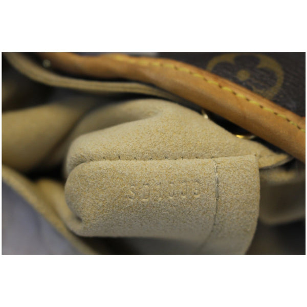 LOUIS VUITTON Galliera PM Monogram Canvas Shoulder Handbag Brown-US