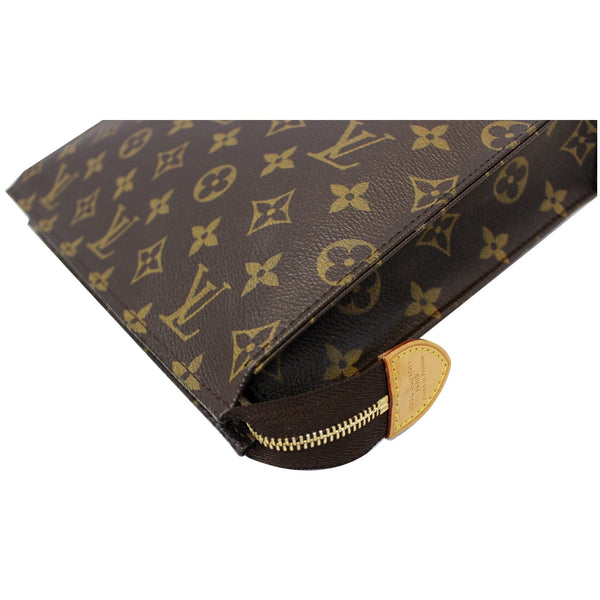 LOUIS VUITTON Poche Toilette 19 Monogram Canvas Cosmetics Pouch-US