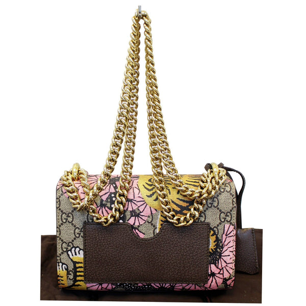 GUCCI Bengal Small Padlock GG Supreme Monogram Print Shoulder Bag 409487-US