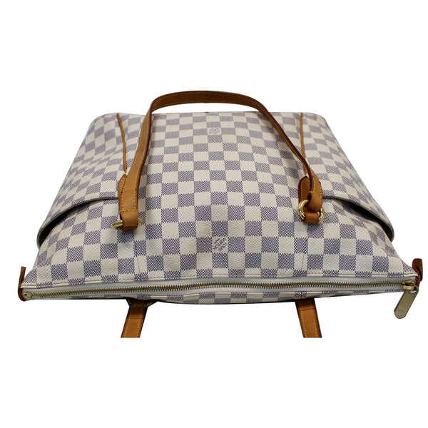 Louis Vuitton Totally GM Damier Azur Shoulder Bag bottom view