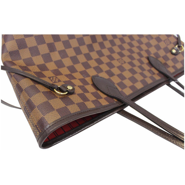 LOUIS VUITTON Neverfull MM Damier Ebene Tote Shoulder Bag Brown-US