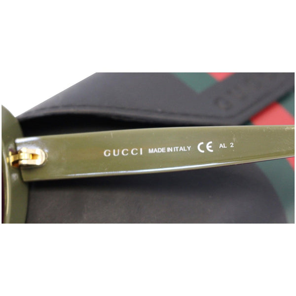 GUCCI Cat Eye Sunglasses 3510S Purple/Black