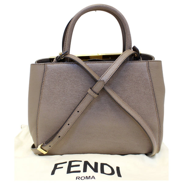 Fendi Roma Petite 2 Jours Leather - fendi strap