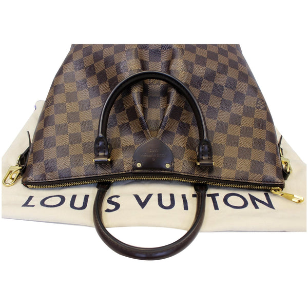 LOUIS VUITTON Siena PM Damier Ebene Shoulder Bag Brown