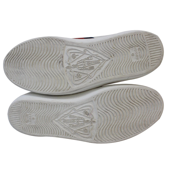 GUCCI Ace Low Top Sneakers White 386750 US 8.5