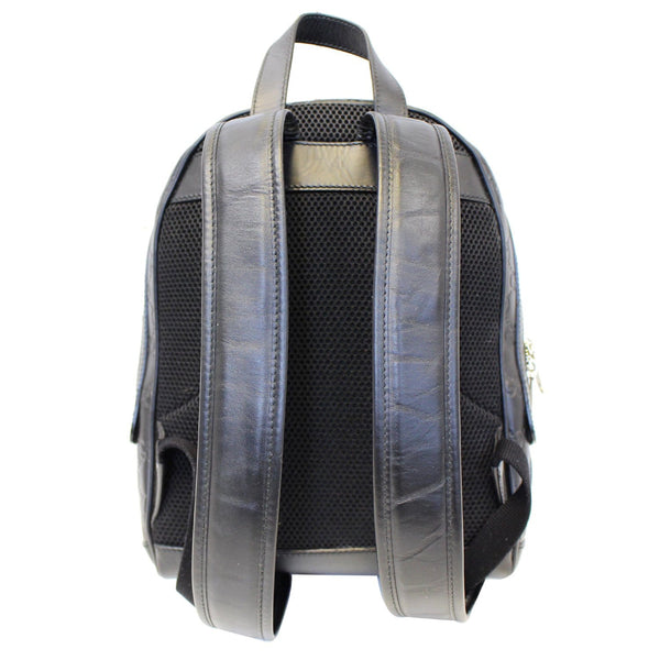 GUCCI Signature Leather Backpack Bag Black-US