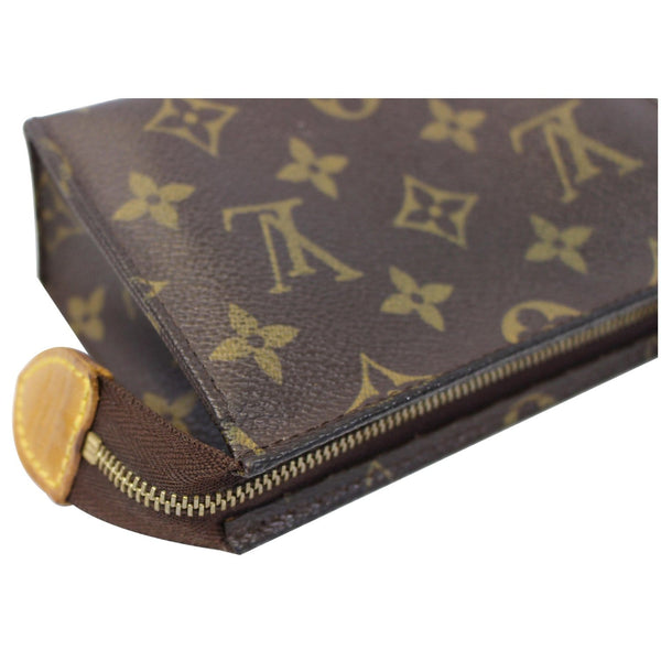 LOUIS VUITTON Monogram Canvas Toiletry Pouch Brown