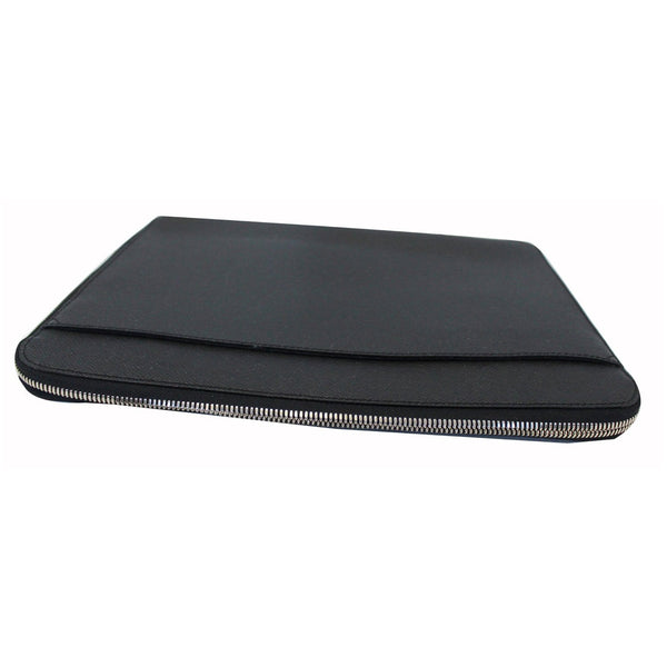 LOUIS VUITTON Vladimir Taiga Leather Document Clutch Bag Grey-US