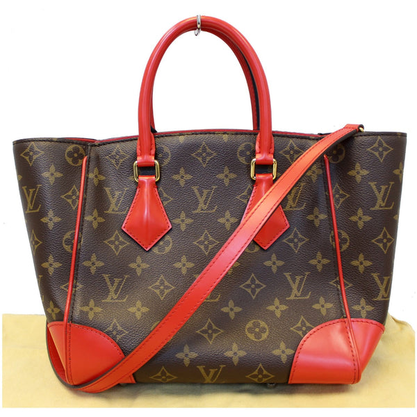 LOUIS VUITTON Phenix Monogram Canvas Shoulder Handbag Coquelicot-US