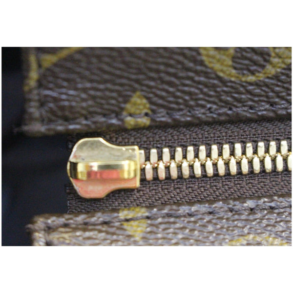 LOUIS VUITTON Raspail GM Monogram Canvas Shoulder Bag Brown