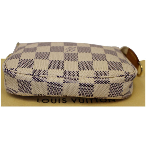 Louis Vuitton Damier Mini Pochette Azur Accessoires Pouch- right view