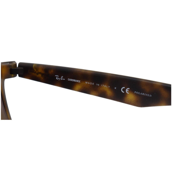 Ray-Ban Sunglasses Purple/Gold Lens made in Italy