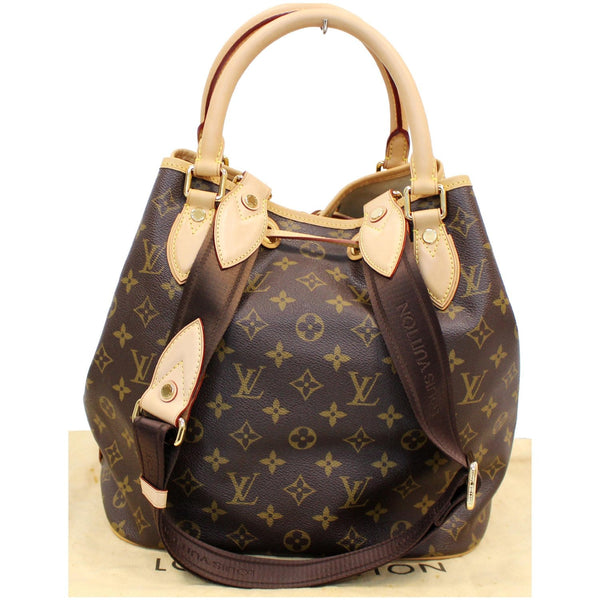 LOUIS VUITTON Neo Monogram Canvas Shoulder Bag Brown