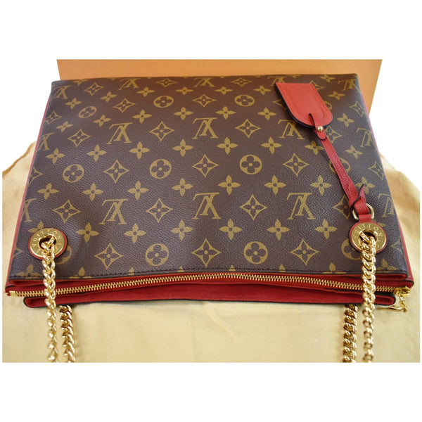 LV Surene MM Monogram Canvas Shoulder Bag top view