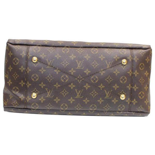 Louis Vuitton Artsy MM Monogram Canvas Bag bottom view