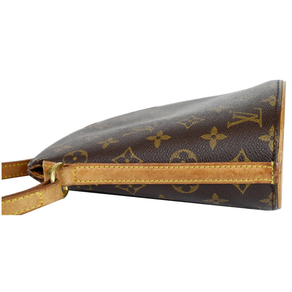 Louis Vuitton Drouot Monogram Canvas Crossbody Bag - right side focused
