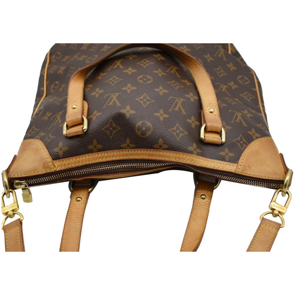 LOUIS VUITTON Odeon GM Monogram Canvas Shoulder Bag Brown