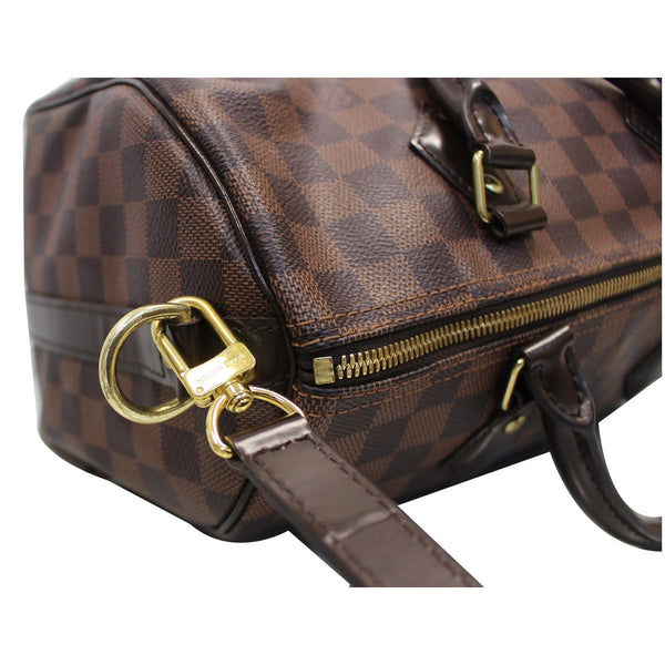 Louis Vuitton Speedy 30 Damier Ebene zip closure Bag