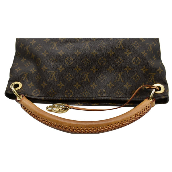 LOUIS VUITTON Artsy MM Monogram Canvas Hobo Bag Brown