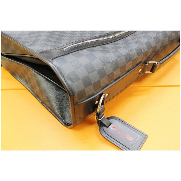 Lv 3 Hangers Damier Graphite Garment Bag side view