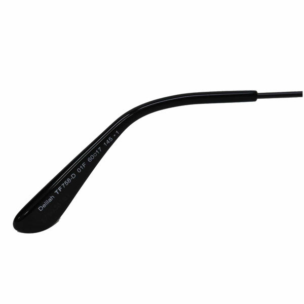 TOM FORD FT0758-D 01F 60 Delilah Sunglasses Brown Gradient Lens