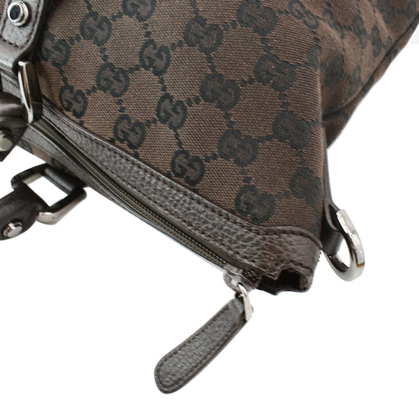 GUCCI GG Guccissima Canvas Leather Tote Brown | DDH