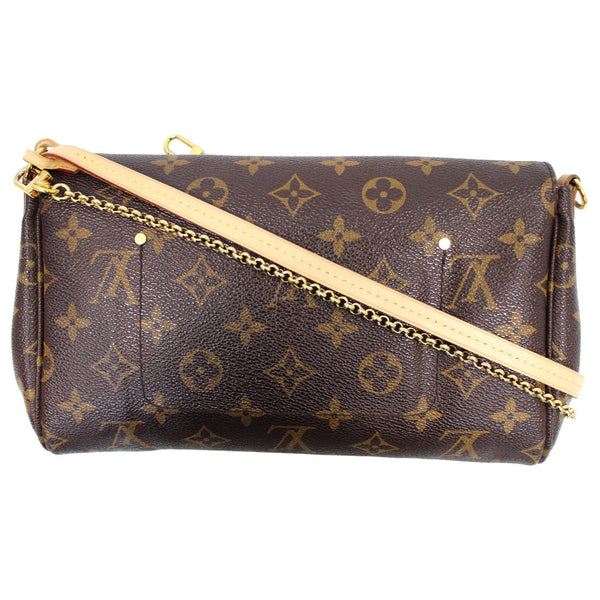 Louis Vuitton Favorite MM Monogram Canvas Crossbody Bag with strap