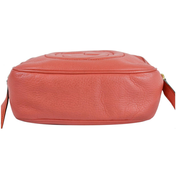 Gucci Soho Disco Pebbled Leather Small Crossbody Bag -flat backside