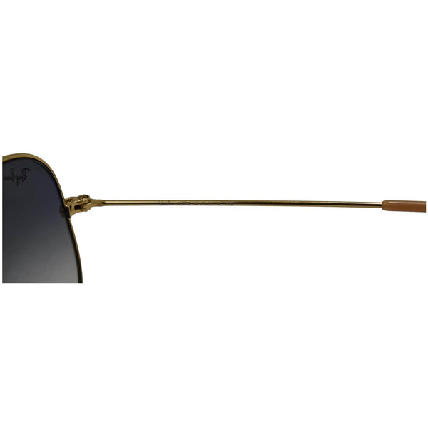 RAY-BAN Aviator RB3025 Gold Frame Light Blue Gradient Sunglasses