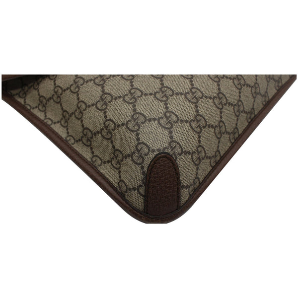 GUCCI Neo Vintage Medium GG Supreme Canvas Messenger Bag Beige 598604