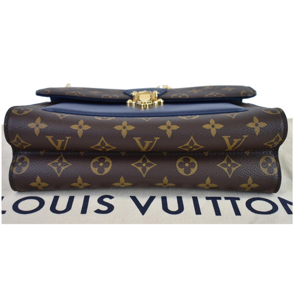 LOUIS VUITTON Victoire Monogram Canvas Crossbody Bag Navy
