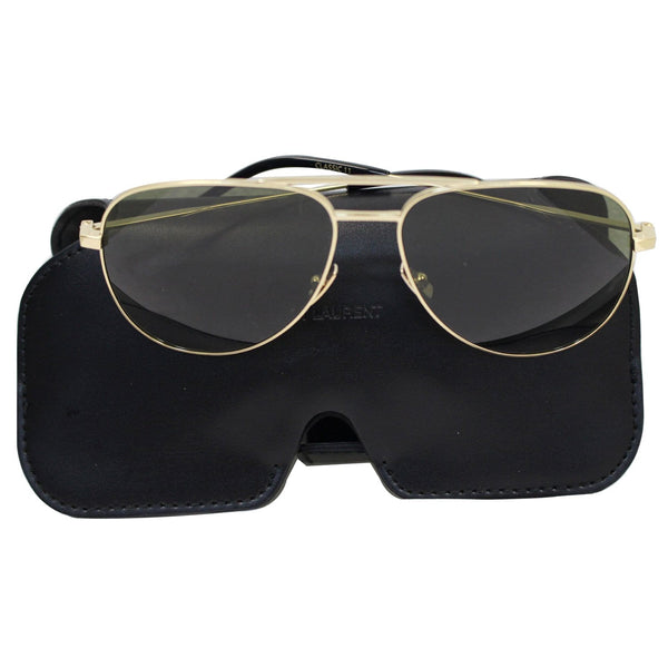 Yves Saint Laurent Aviator Classic 11 Sunglasses gold