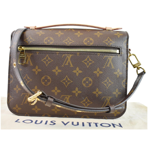 LOUIS VUITTON Metis Pochette Monogram Canvas Crossbody Bag Brown